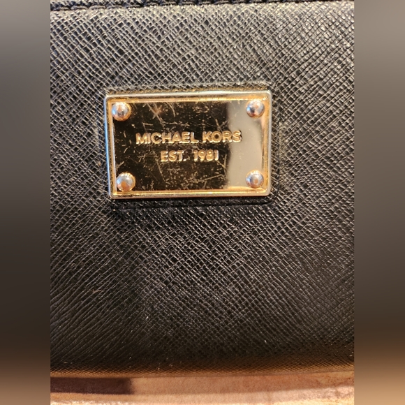 Michael Kors Genuine Leather Wristlet - Picture 3 of 8